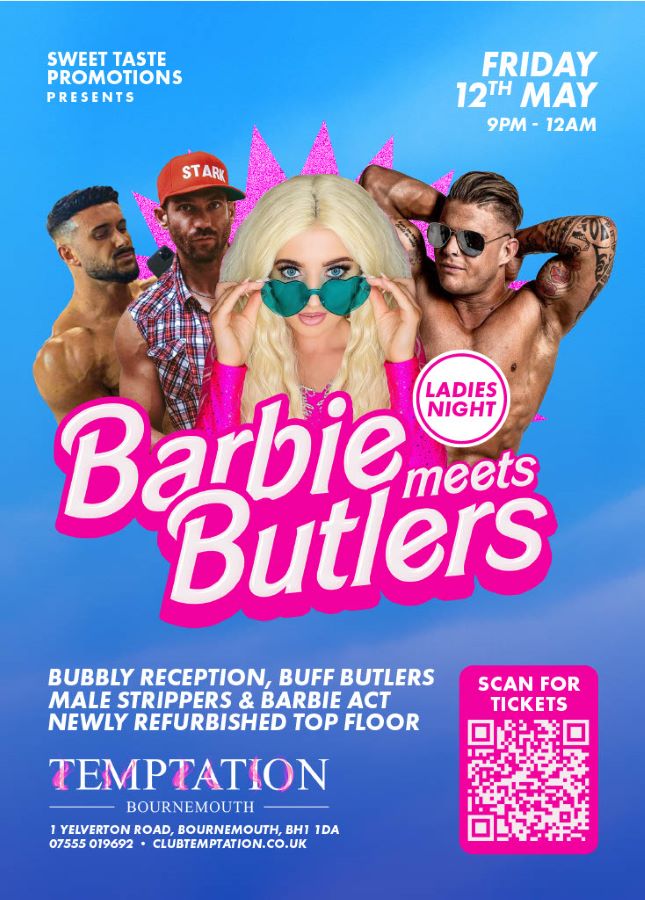 barbie meets butlers bournemouth